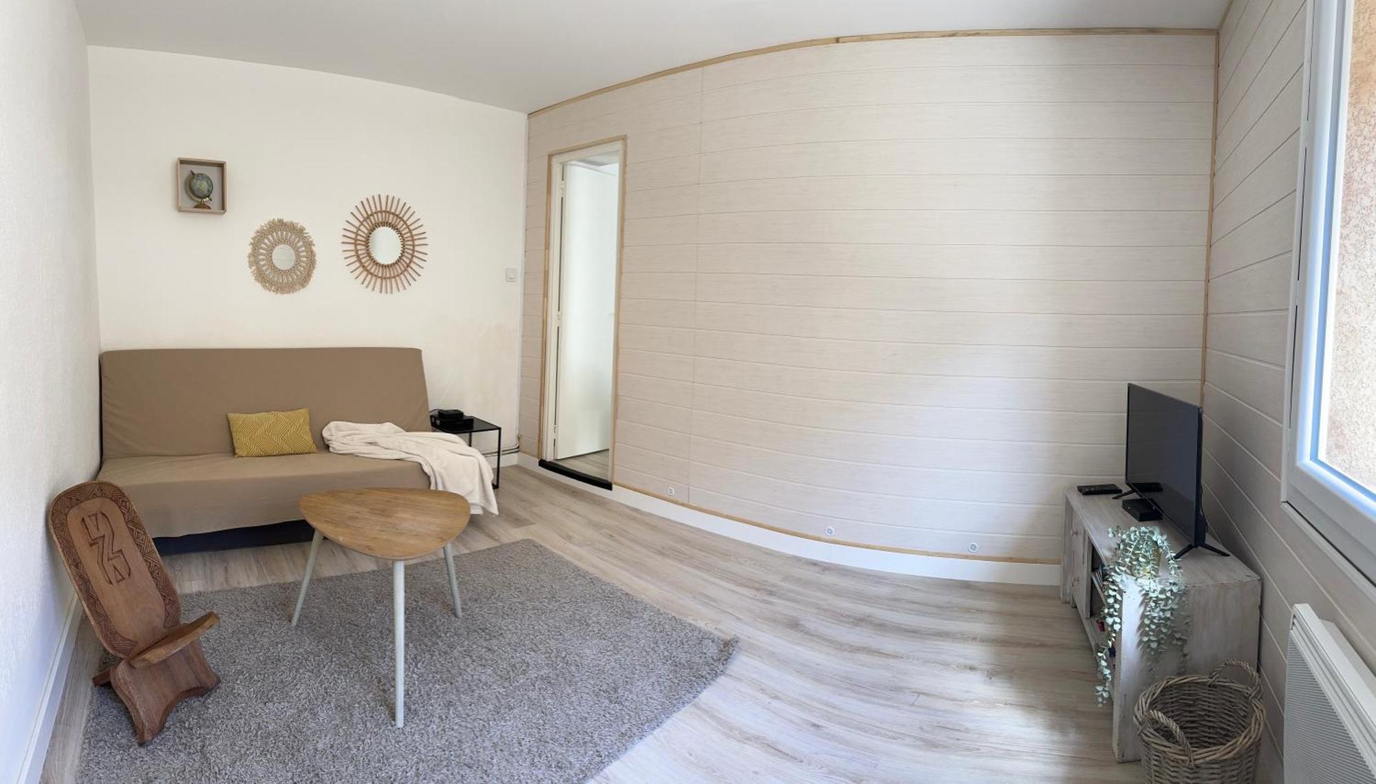 Appartement Agreable 4 Pers A 5 Km De La Plage シジャン エクステリア 写真