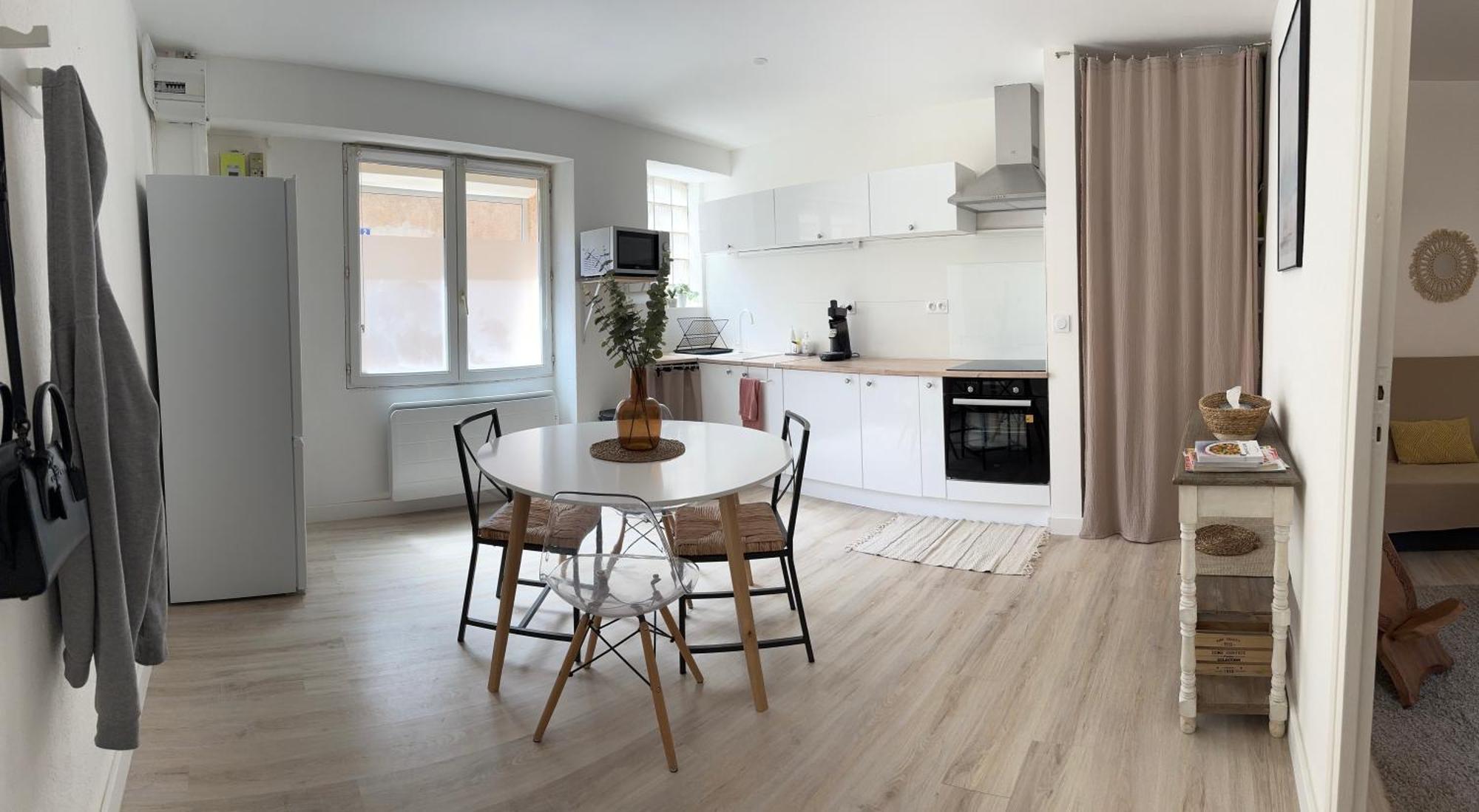 Appartement Agreable 4 Pers A 5 Km De La Plage シジャン エクステリア 写真